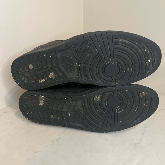 Air Jordan Mid 1 “Black White” - Picture 4 of 5